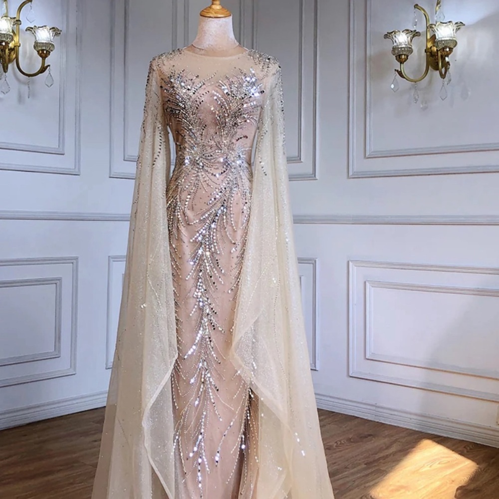 New Hayaniq embellish modest gown